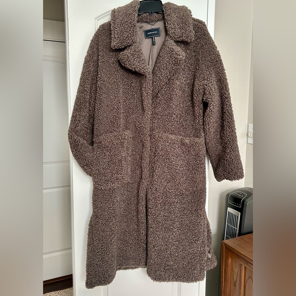 BCBGMaxAzria Women’s Teddy Coat